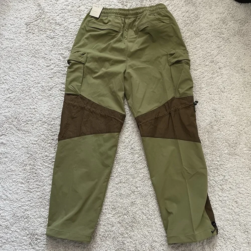 Nike Jordan 23 Engineered Woven Cargo Pants Green Men's Medium DQ8053-378 NWT